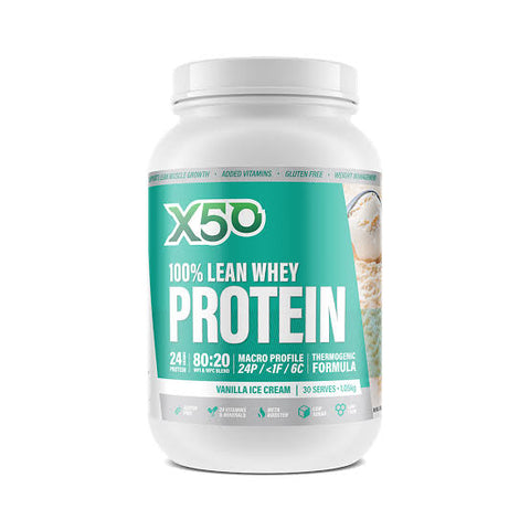 X50 100% Lean Whey Protein