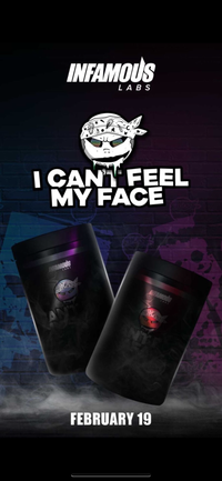 Thumbnail for I CAN’T FEEL MY FACE PRE WORKOUT