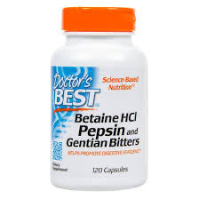 Doctors Best Betaine HCI pepsin 360 caps