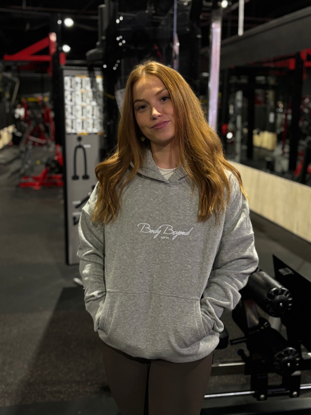 Body Beyond box cut hoodie