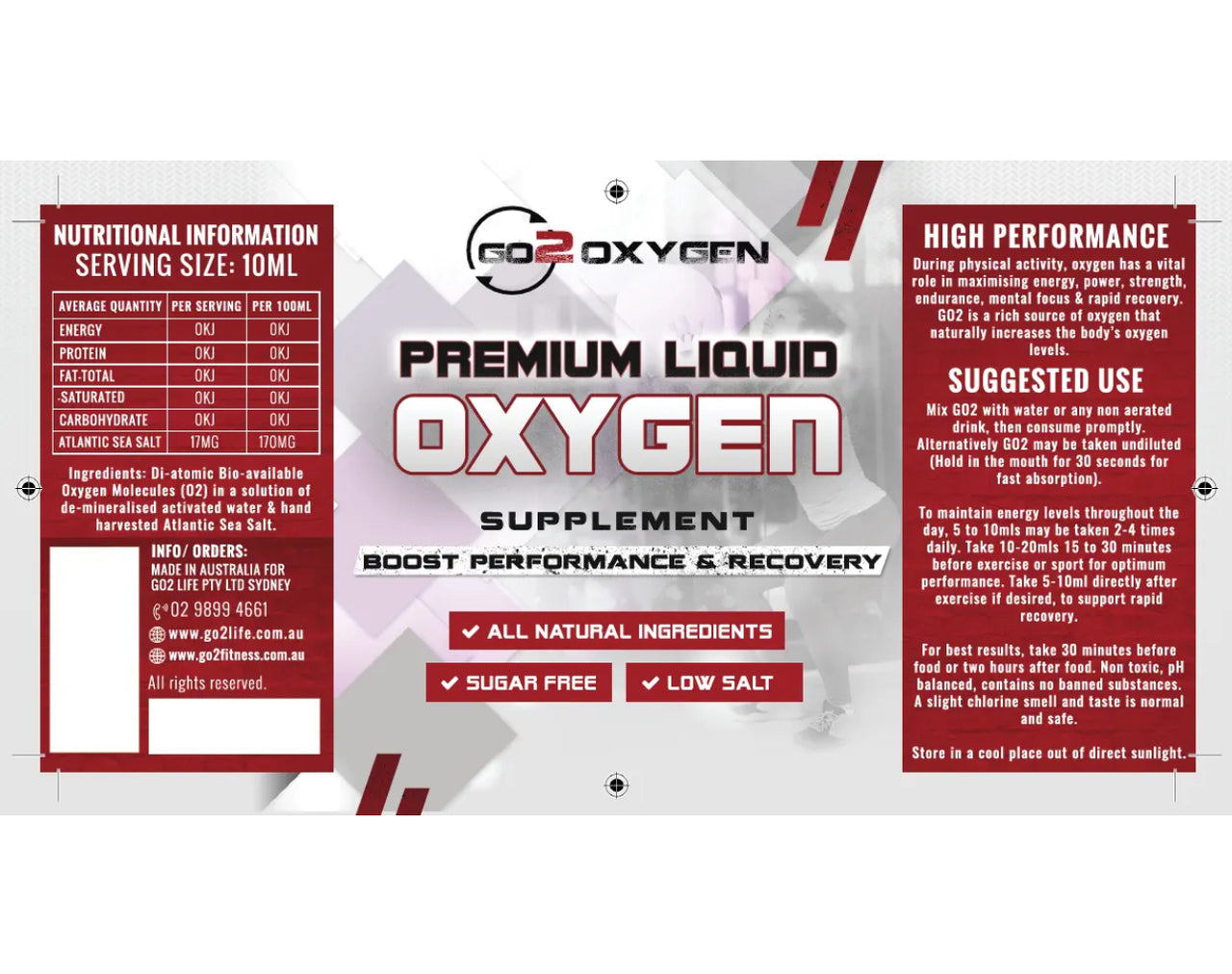 Go2 liquid oxygen