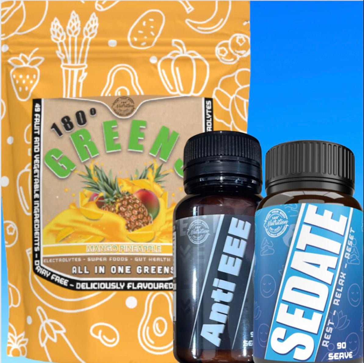 Greens, Sedate, Anti Eee ultimate health stack DEAL