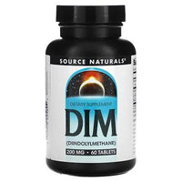 Thumbnail for Source Naturals DIM (Diindolylmethane) - 100mg 60 tablets