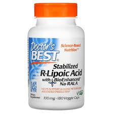 Doctors Best R-Lipoic Acid 100mg 60caps