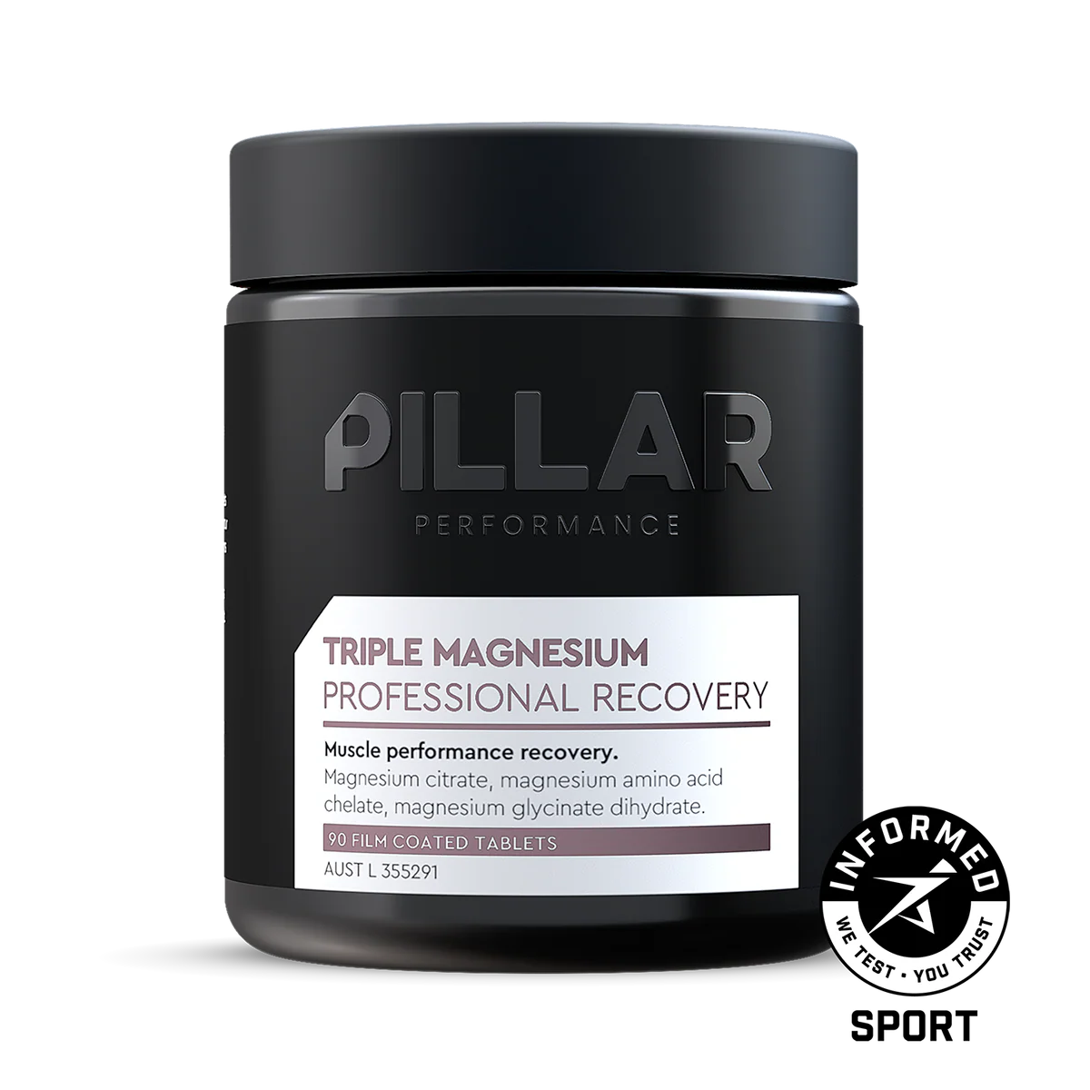Pillar Performance Magnesium tablets 90