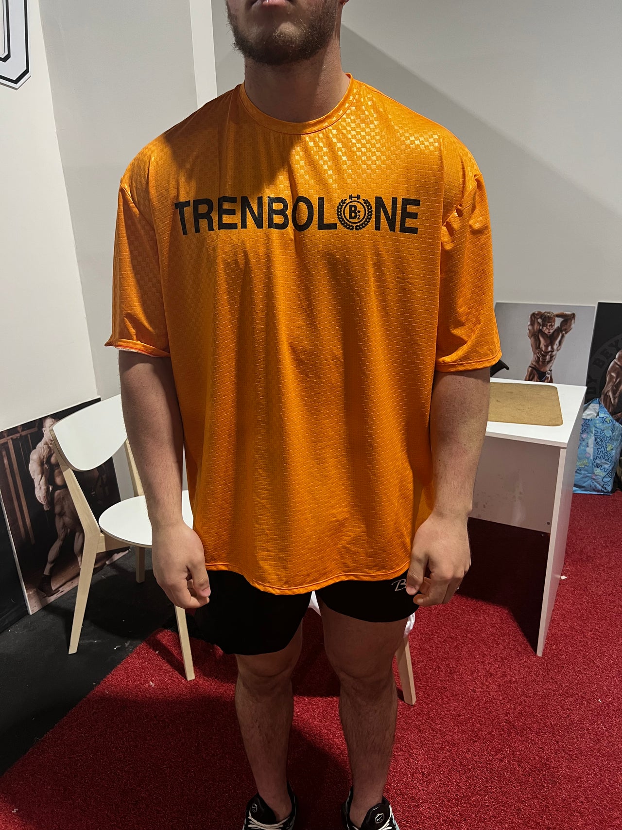 Orange Korean Shirt