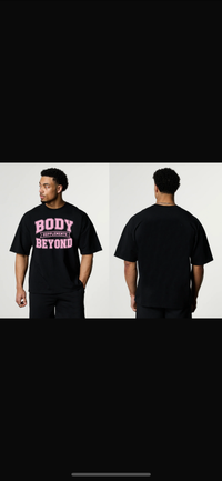 Thumbnail for Oversized Pink Logo Shirt