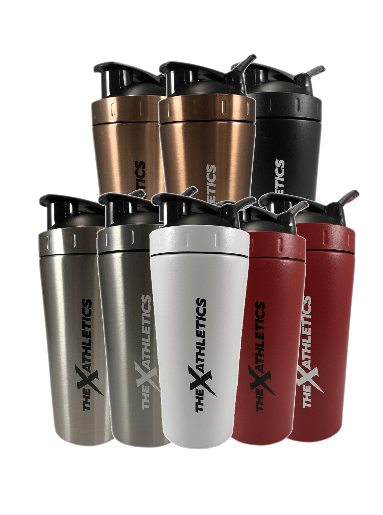 X Athletic Stainless Steel Shakers 750ml