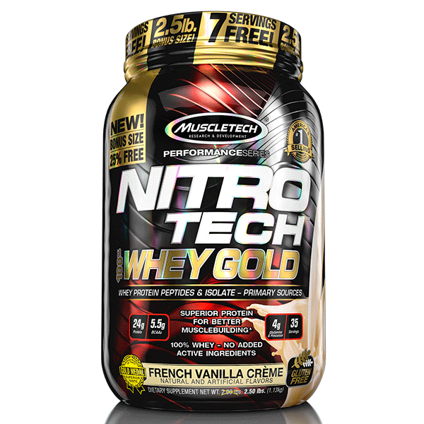 Muscle Tech Nitro Tech GOLD WHEY ISOLATE