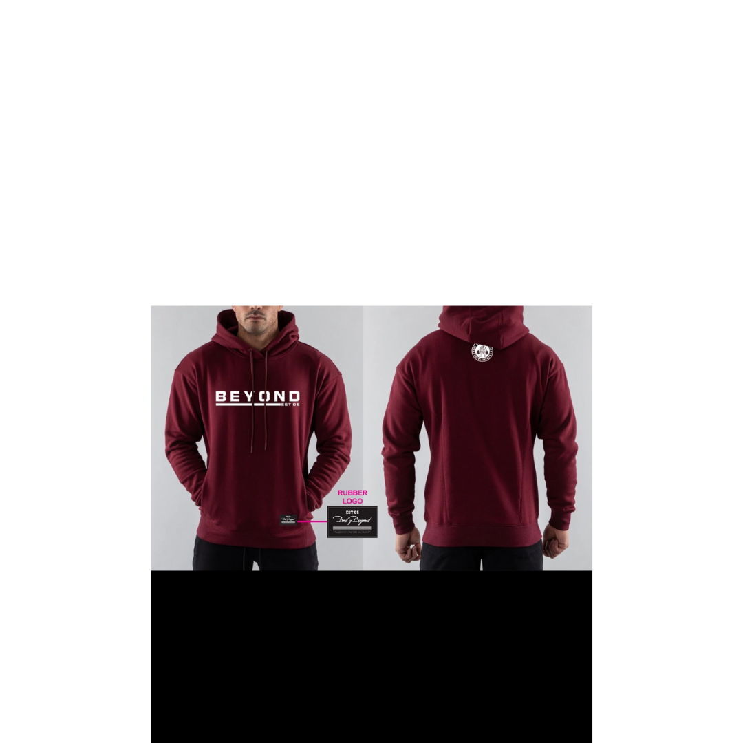 Burgundy Body Beyond Hoodie 2020