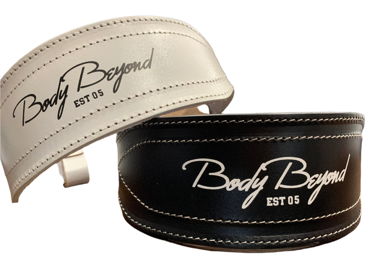 Leather Weightlifting Belt Body Beyond