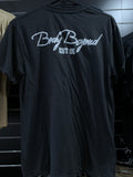 Body Beyond Shirt Black with Grey Logo on Chest