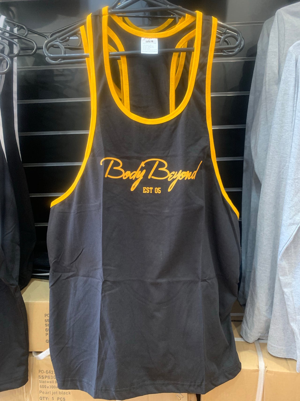 Old school T-back singlet