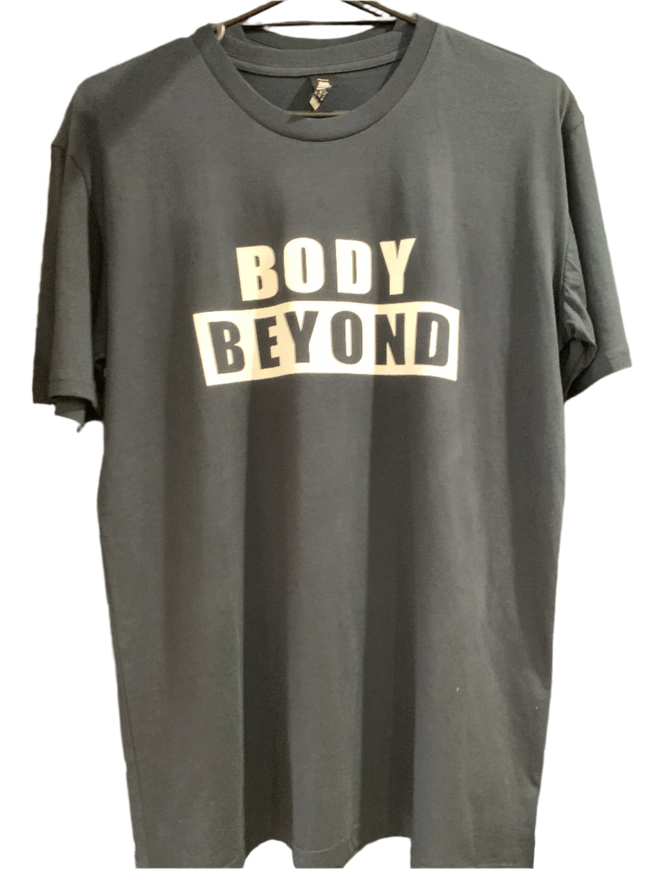 Body Beyond Navy Blue Block Logo