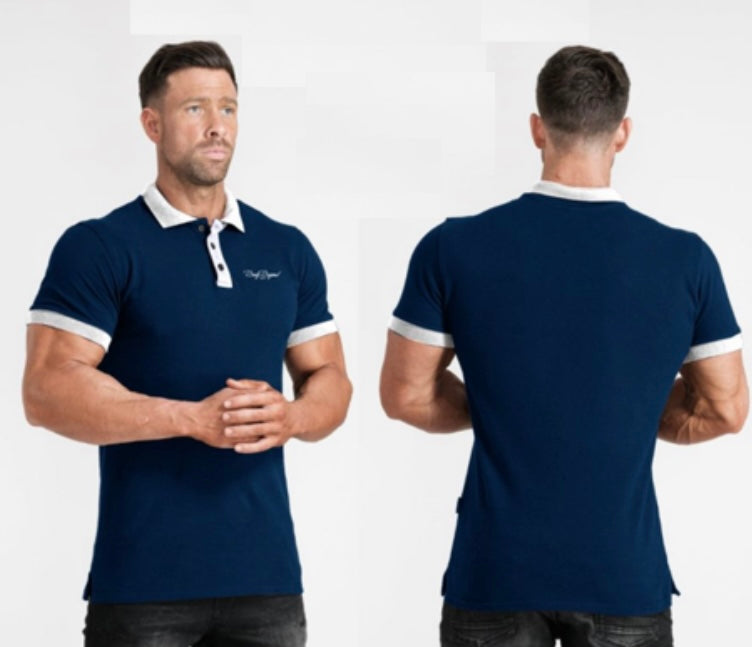 Retro collar shirt