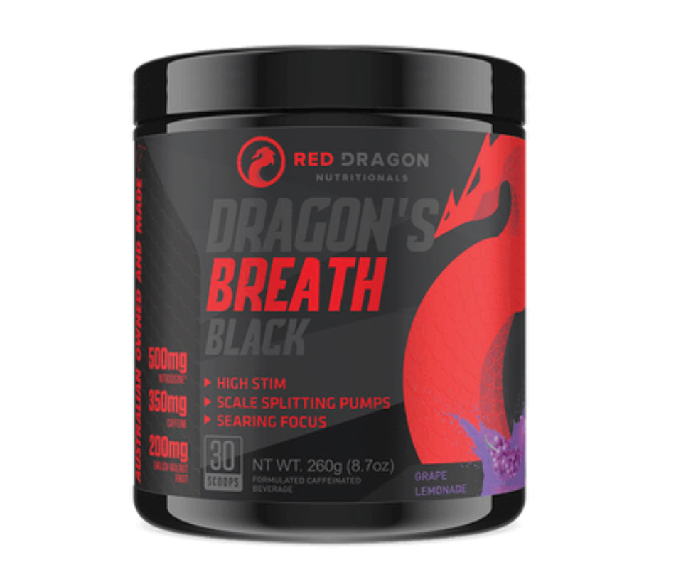 Red Dragon Dragons Breath Black