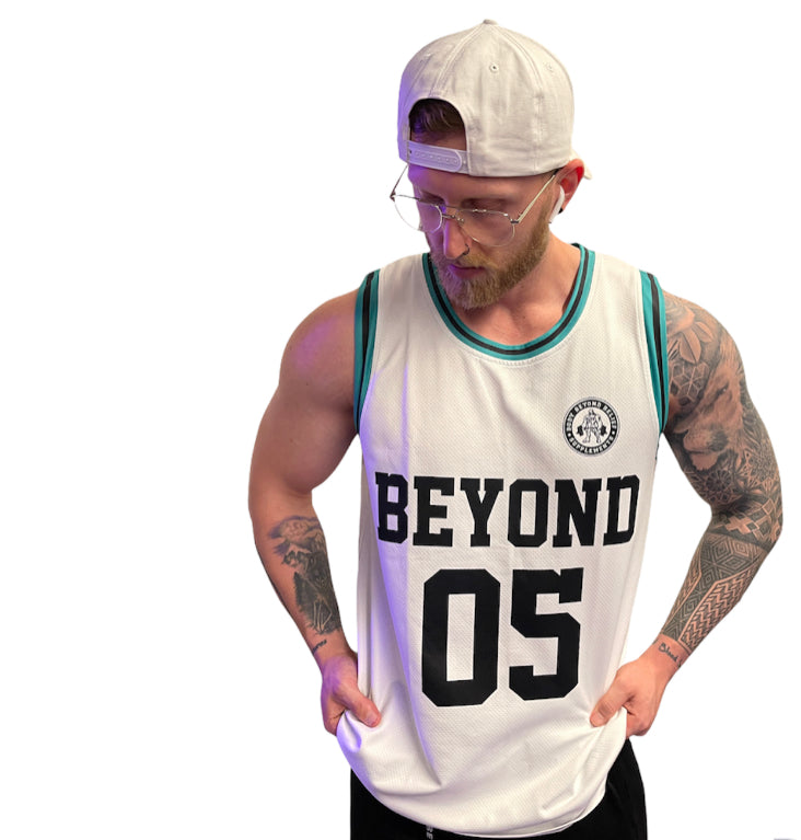 Body Beyond NBA Jersey Limited Edition Emerald Green/ White