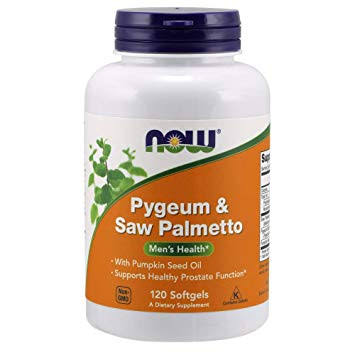 Now Foods Pygeum & Saw Palmetto Extract